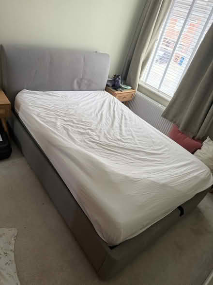 Photo of free Double bed with ottoman storage (GU14) #3