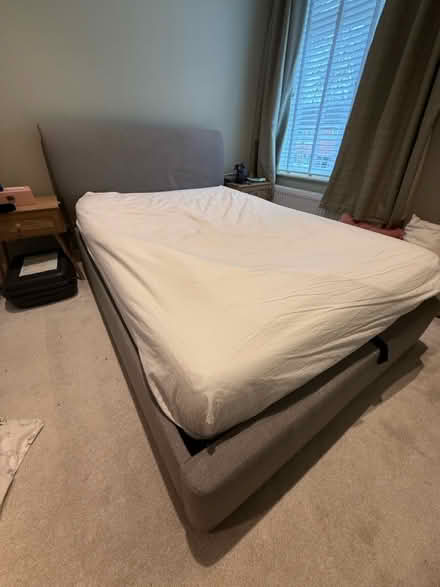 Photo of free Double bed with ottoman storage (GU14) #1