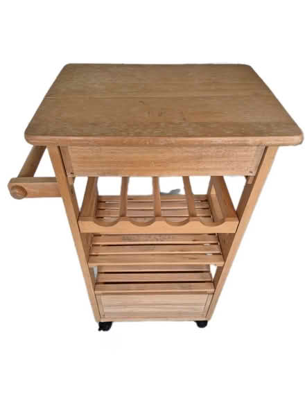 Photo of free Mobile Wooden Storage Rack (BH9, Muscliff, Bournemouth) #3