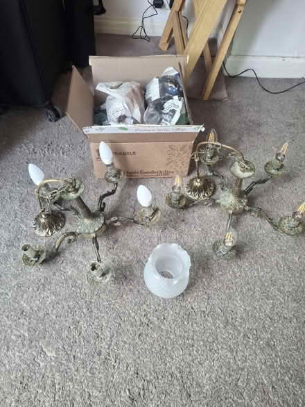 Photo of free Two light fittings NB ONLY 9 SHADES (Commonside East CR4) #1