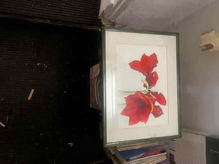 Photo of free framed watercolour (Somers Town NW1) #1