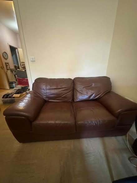 Photo of free Dresser & 2 seater leather sofa (SE6 Southend Lane) #4
