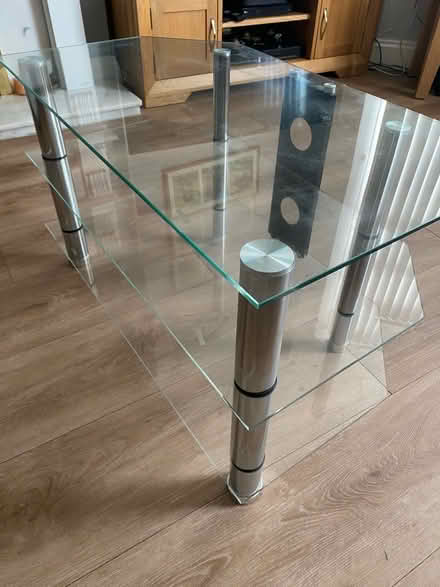 Photo of free Glass TV stand (Kirkley NR33) #2