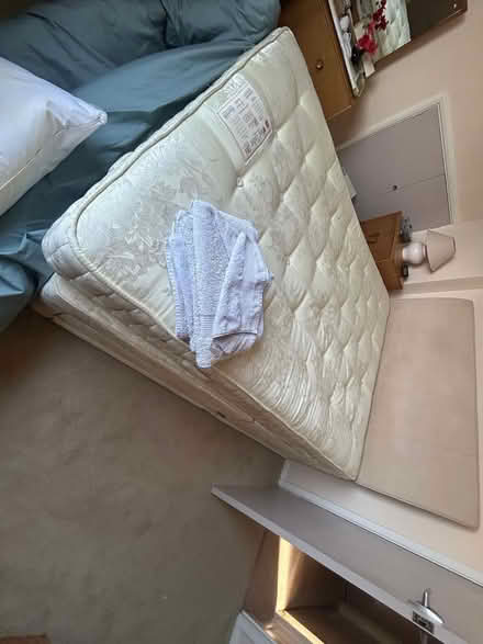 Photo of free Double (5ft) divan bed (Bearsted ME14) #2