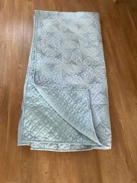 Photo of free Large throw/bed cover and two cushions (Kempston MK42) #1