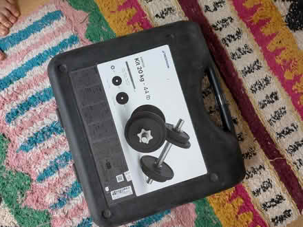 Photo of free Decathlon weight set (Denmark hill) #1