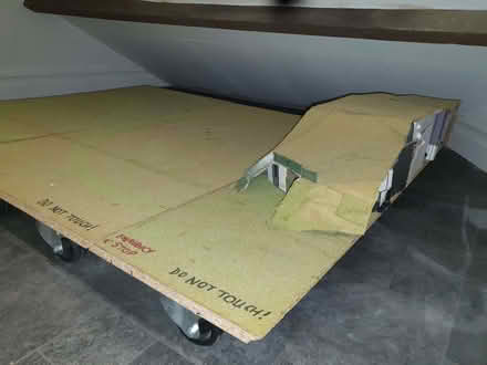 Photo of free Model Railway Base or Loft Boards & Castors (Manston LS15) #1