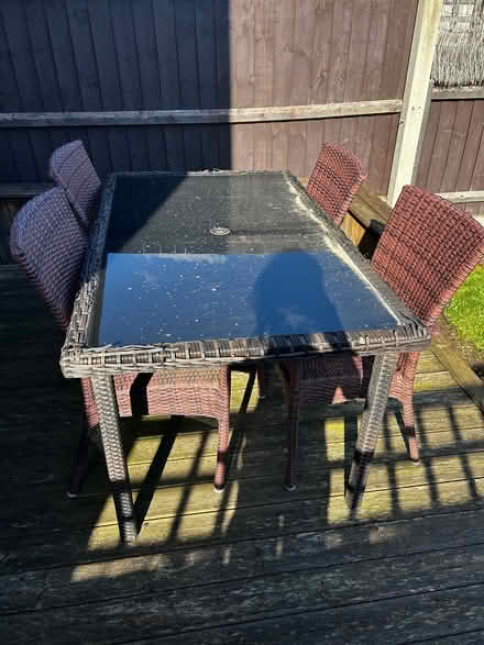 Photo of free Garden Table and chairs and bike (Willingham CB24) #1