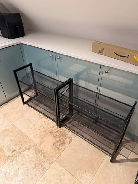 Photo of free 2 x shoe racks (Chiswick) #1