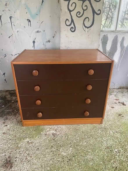 Photo of free Wooden chest of drawers (Small Dole BN5) #1