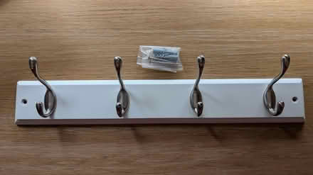 Photo of free Coat hook rail - white (South Ealing, W5 4) #1