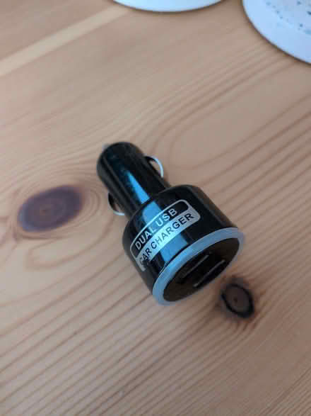 Photo of free Dual USB car charger (Burnage M14) #1