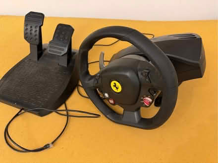 Photo of free Gaming steering wheel and pedals (Knaresborough HG5) #1