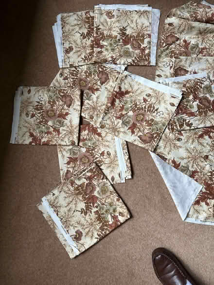 Photo of free Moygashell fabric offcuts (Crowthorne RG45) #3