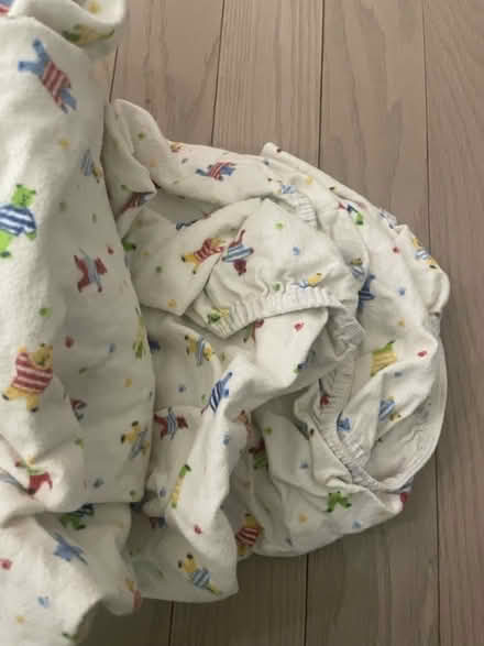 Photo of free Crib sheet (Kennedy/16th in Markham) #2