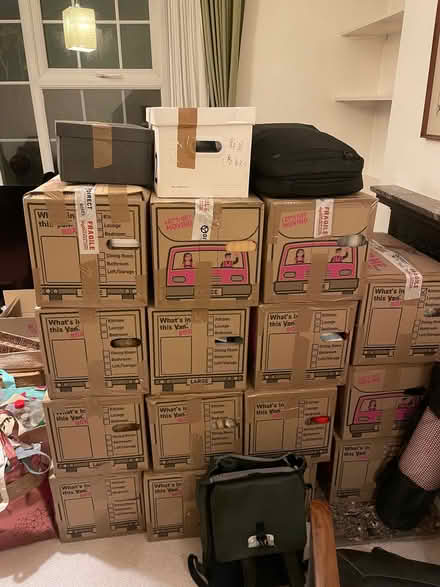 Photo of free 20 cardboard boxes (Merton SW19) #2
