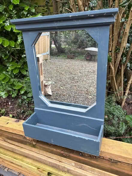 Photo of free Mirror with wood surround (Ludlow/Richards Castle area) #1