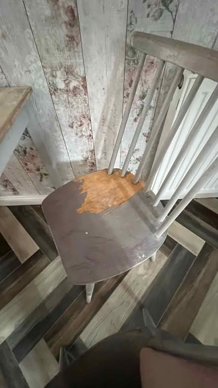 Photo of free Wooden table & 4 chairs (Burnham on Crouch CM0) #3