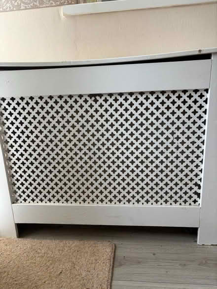 Photo of free White radiator cover (Bs15 4ub) #2