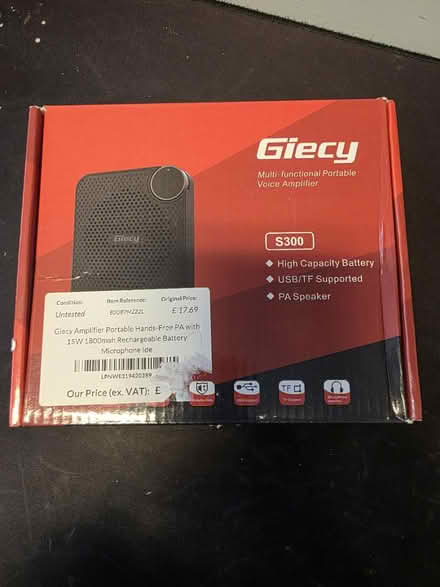 Photo of free Giecy Mulit-Funct Voice Amplifier (Croxteth L11) #1