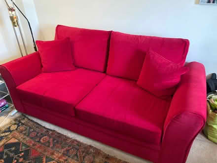 Photo of free 3-seat designer sofa-bed (Kensington W8) #1