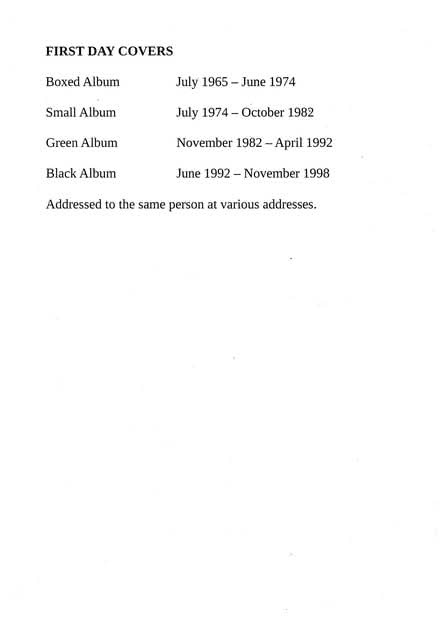 Photo of free Collection of First Day Covers (Molesey KT8) #2