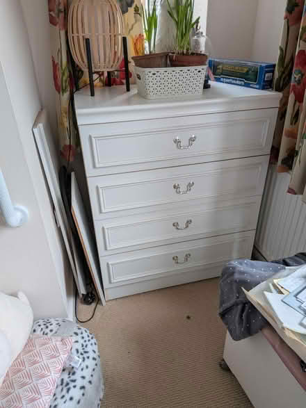 Photo of free White chest of drawers (BL8 3HW) #1