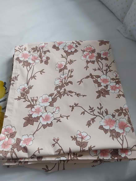 Photo of free Cream lined curtains (Ince-in-Makerfield WN2) #1