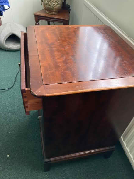 Photo of free Stag mahogany bedside drawers (Stanford-Le-Hope SS17) #3