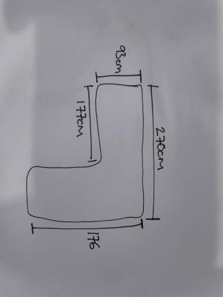 Photo of free L seater sofa (Earlsfield, SW18) #1