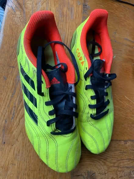 Photo of free Adidas football boots size 5.5 (Amersham Common HP7) #1