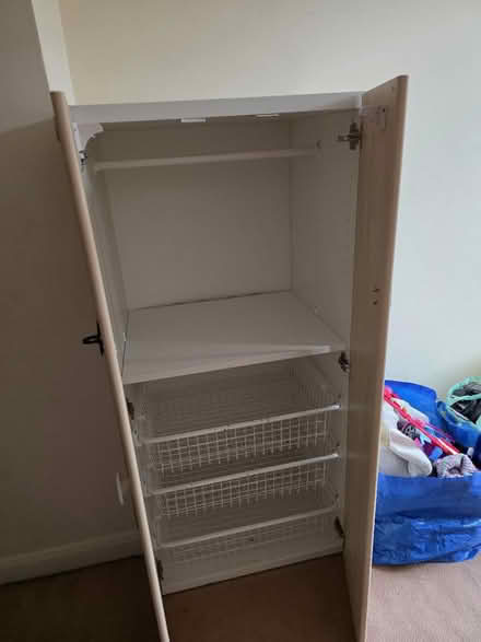 Photo of free Short narrow wardrobe (underwood, NG16) #1
