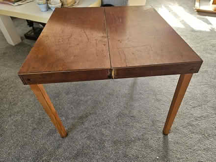 Photo of free Foldable Bridge Type Table (Handforth SK9) #1