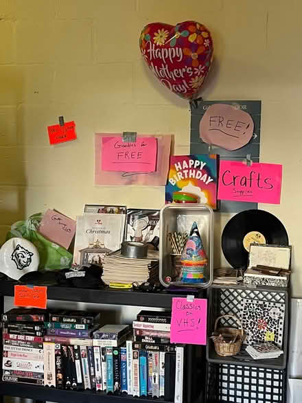 Photo of free Mosaic crafts, magazines, VHS tapes (3401 Nebraska Ave NW) #2