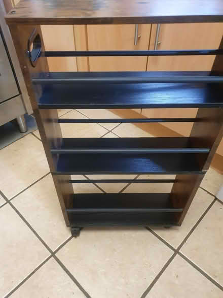 Photo of free shelving unit on wheels (CT18) #1