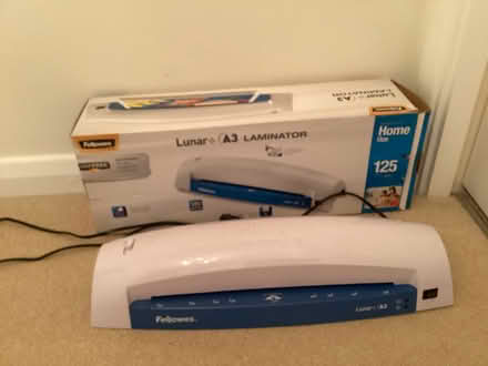 Photo of free A3 Laminator (West Hoathly RH19) #1