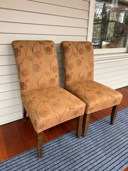 Photo of free Two upholstered chairs (Bronxville) #1