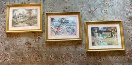 Photo of free Set of 3 Framed Garden Prints (Belmont, MA) #1