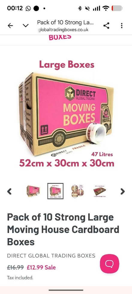 Photo of free Cardboard boxes (Beeston LS11) #2