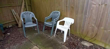 Photo of free Garden Chairs (Barry, CF62) #1