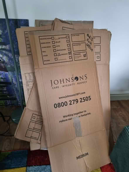 Photo of free Strong cardboard boxes (Kendal LA9) #1