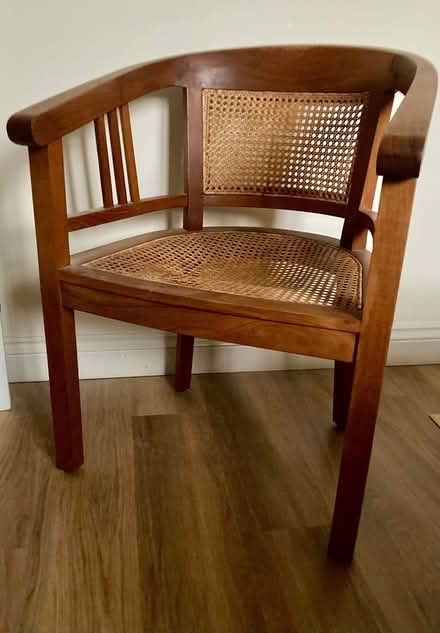 Photo of free Wooden chair (in need of repair) (CO7) #1