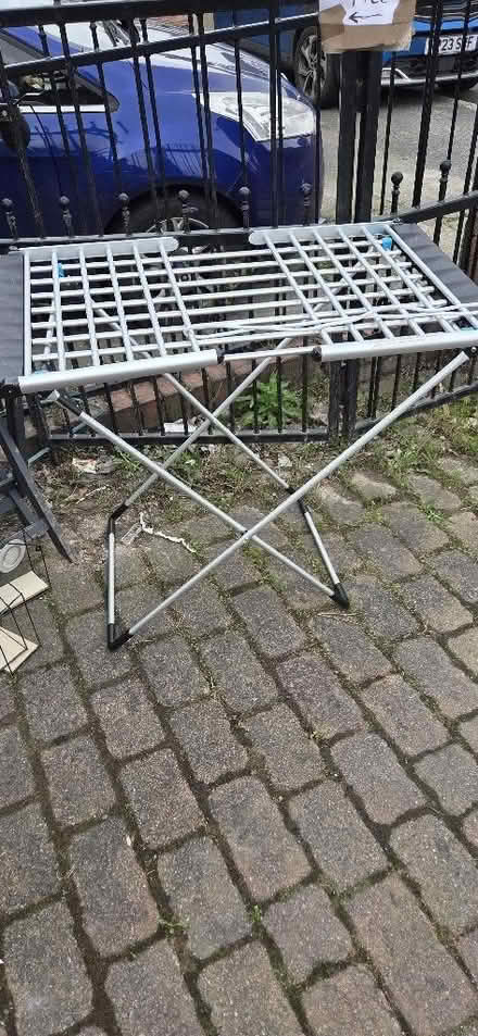 Photo of free Heated airer, dress up rail, table legs garden furniture (Huyton Quarry L36) #1