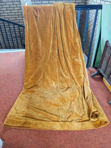 Photo of free Velvet curtains / Fabric (Stilton) #2