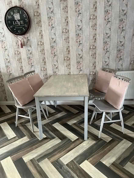 Photo of free Wooden table & 4 chairs (Burnham on Crouch CM0) #2