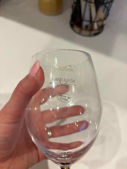 Photo of free Skull wine glass with gold stem (Bs15 4ub) #3