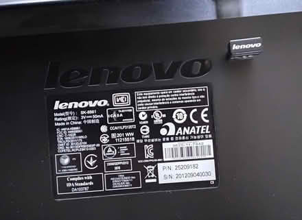 Photo of free Lenovo Bluetooth keyboard (Eastcote HA4) #2