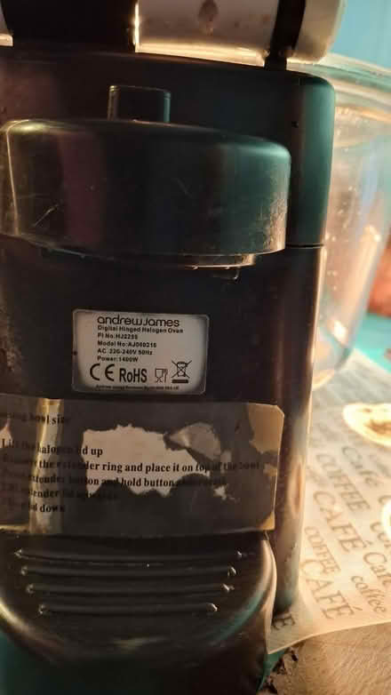 Photo of free Andrew James Halogen Oven (Brighton, BN2) #1