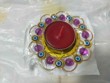 Photo of free Small container,candle, table cloth (Hougang) #2