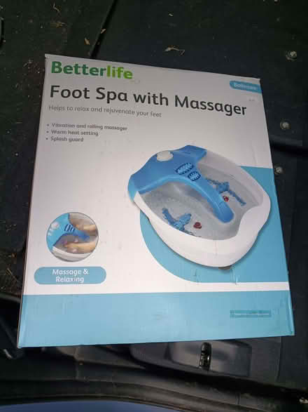 Photo of free Foot spa (Sherrard's Green WR14) #1